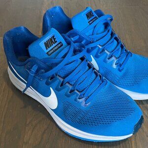 Nike Zoom Structure 21 Blue Running Shoes Men’s 10.5